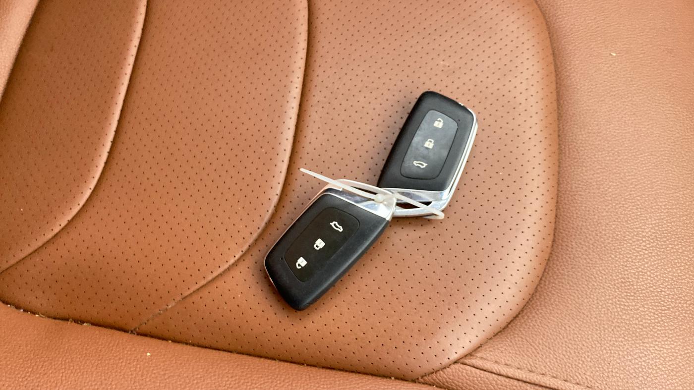 2021 MG HECTOR PLUS SHARP 1.5 PETROL TURBO DCT 6-STR, Petrol, Automatic, 46,498 km, Key Close Up