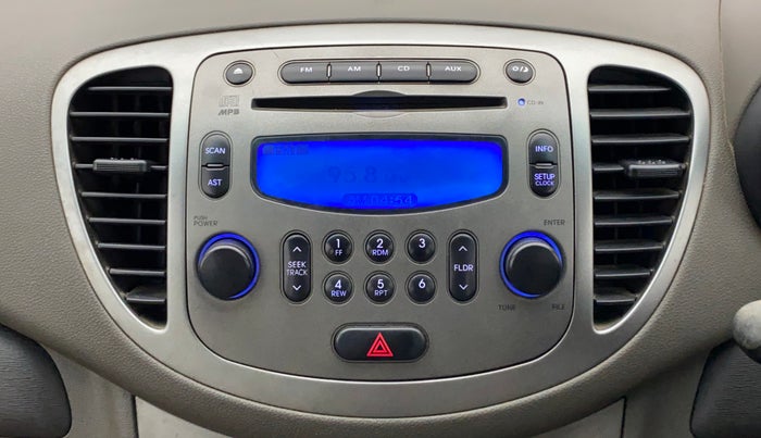 2011 Hyundai i10 SPORTZ 1.2 AT, Petrol, Automatic, 69,532 km, Infotainment System