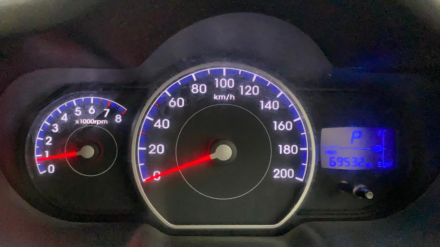 2011 Hyundai i10 SPORTZ 1.2 AT, Petrol, Automatic, 69,532 km, Odometer Image