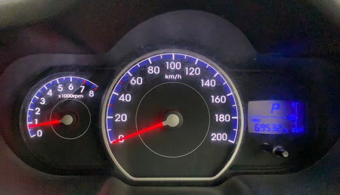 2011 Hyundai i10 SPORTZ 1.2 AT, Petrol, Automatic, 69,532 km, Odometer Image
