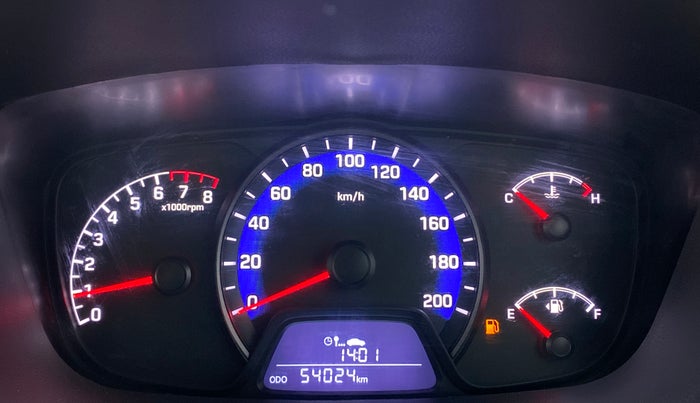 2017 Hyundai Xcent SX 1.2, Petrol, Manual, 54,024 km, Odometer Image