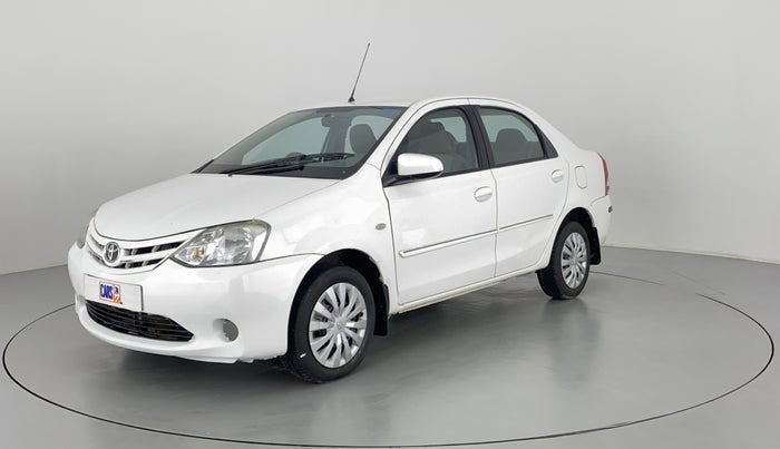 2014 Toyota Etios G, Petrol, Manual, 38,687 km, Left Front Diagonal