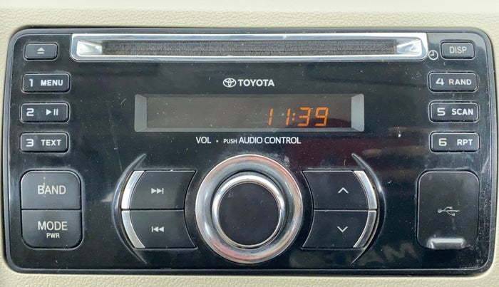 2014 Toyota Etios G, Petrol, Manual, 38,687 km, Infotainment System