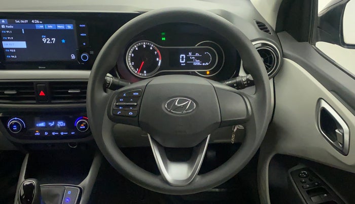 2020 Hyundai GRAND I10 NIOS SPORTZ AMT 1.2 KAPPA VTVT, Petrol, Automatic, 13,350 km, Steering Wheel Close Up