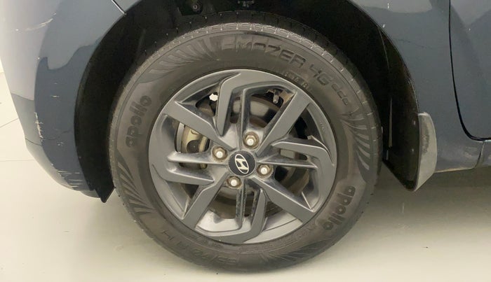 2020 Hyundai GRAND I10 NIOS SPORTZ AMT 1.2 KAPPA VTVT, Petrol, Automatic, 13,350 km, Left Front Wheel