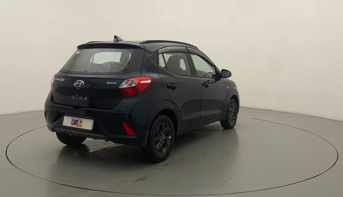 2020 Hyundai GRAND I10 NIOS SPORTZ AMT 1.2 KAPPA VTVT, Petrol, Automatic, 13,350 km, Right Back Diagonal