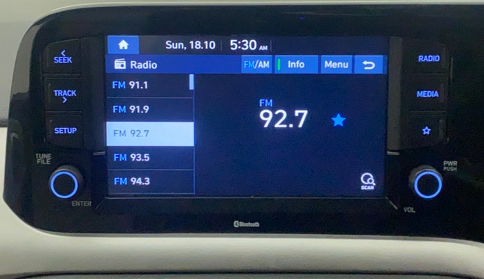 2020 Hyundai GRAND I10 NIOS SPORTZ AMT 1.2 KAPPA VTVT, Petrol, Automatic, 13,350 km, Infotainment System