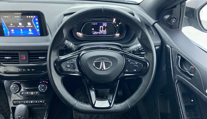 2021 Tata NEXON XZA PLUS (O) DIESEL DARK EDITION, Diesel, Automatic, 31,361 km, Steering Wheel Close Up