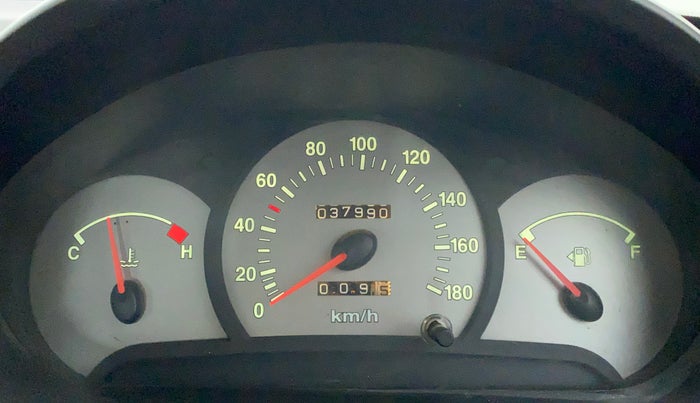 2013 Hyundai Santro Xing GL PLUS, Petrol, Manual, 37,850 km, Odometer Image