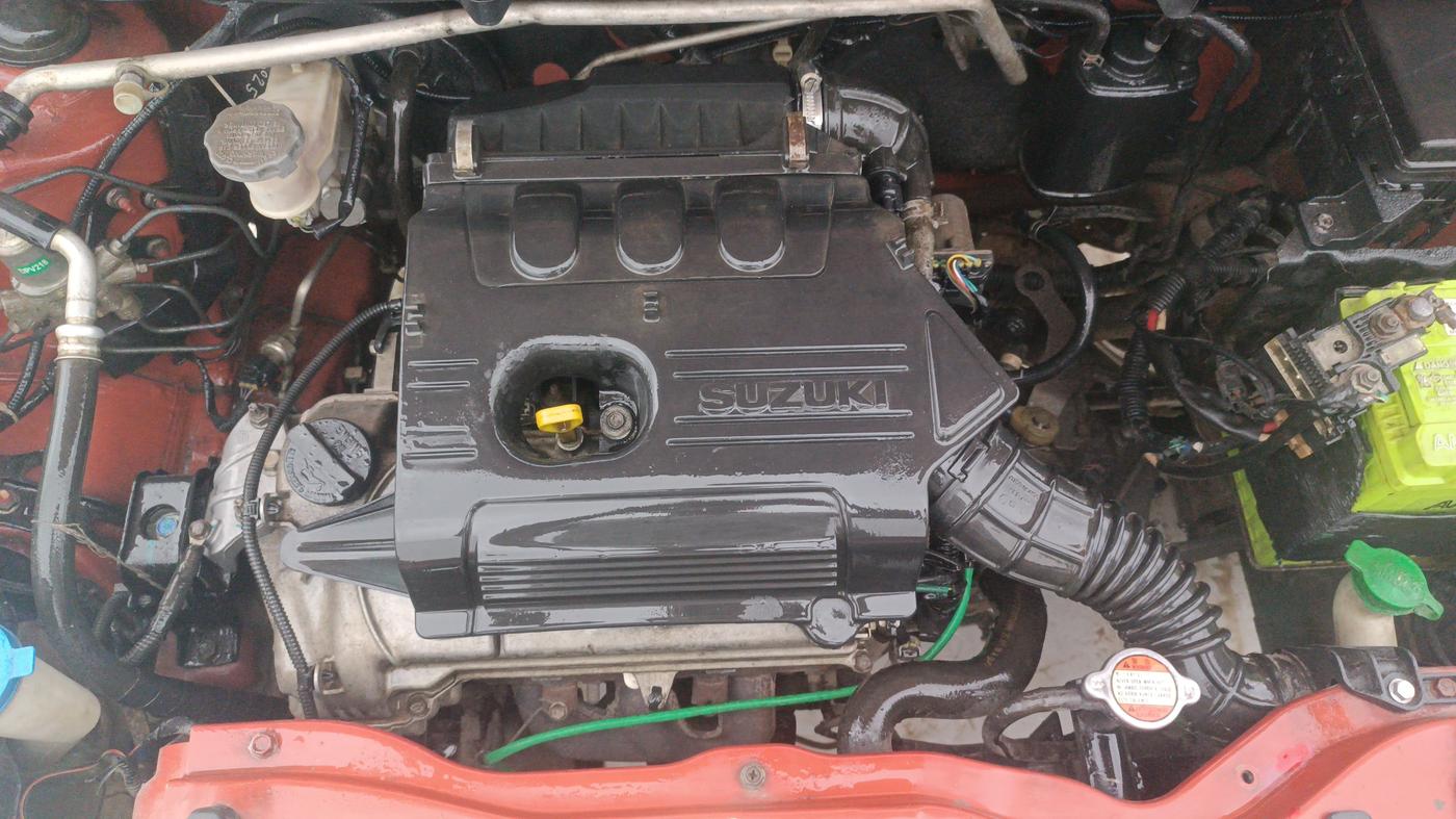 2014 Maruti Celerio ZXI, Petrol, Manual, 96,716 km, Engine View