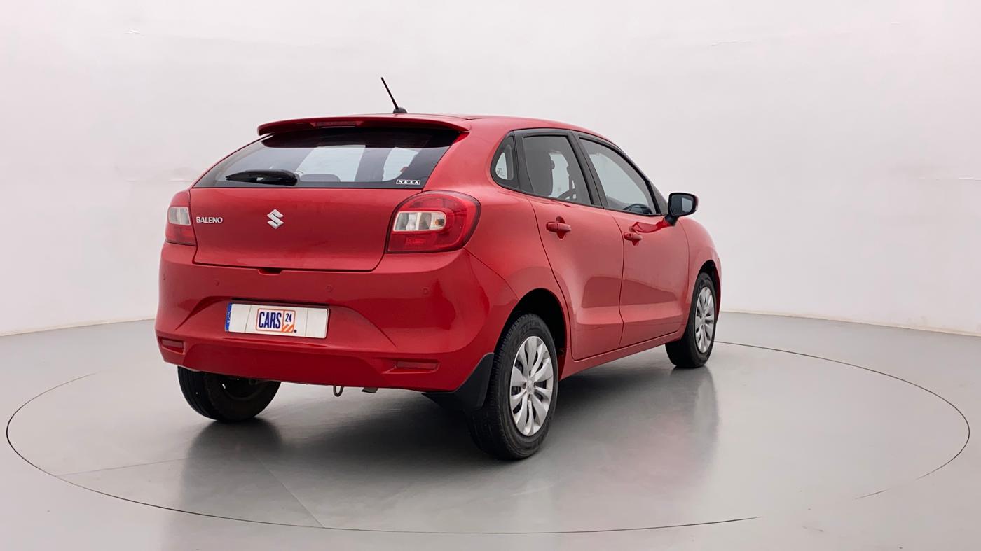 2017 Maruti Baleno DELTA CVT PETROL 1.2, Petrol, Automatic, 55,127 km, Right Back Diagonal