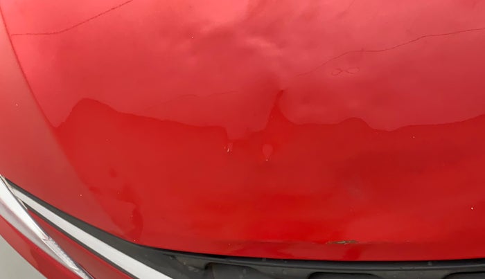 2017 Maruti Baleno DELTA CVT PETROL 1.2, Petrol, Automatic, 55,127 km, Bonnet (hood) - Slightly dented