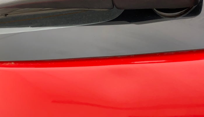2017 Maruti Baleno DELTA CVT PETROL 1.2, Petrol, Automatic, 55,127 km, Dicky (Boot door) - Slightly dented