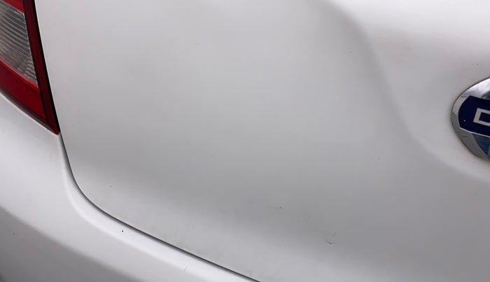 2017 Datsun Go ANNIVERSARY EDITION, Petrol, Manual, 85,447 km, Dicky (Boot door) - Slightly rusted