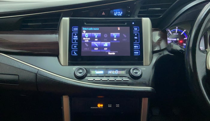 2017 Toyota Innova Crysta 2.4 VX 8 STR, Diesel, Manual, 1,47,775 km, Air Conditioner