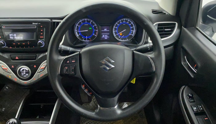 2017 Maruti Baleno DELTA PETROL 1.2, Petrol, Manual, 30,379 km, Steering Wheel Close Up