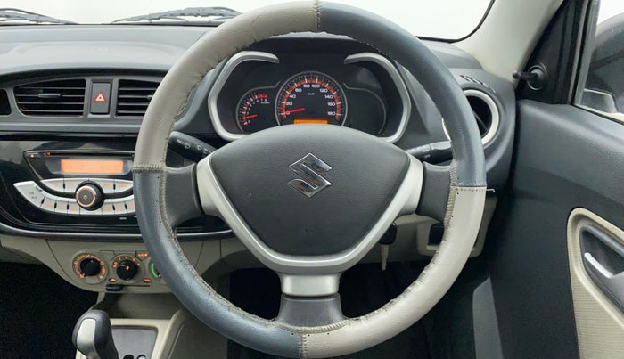 2015 Maruti Alto K10 VXI AMT, Petrol, Automatic, 30,974 km, Steering Wheel Close Up