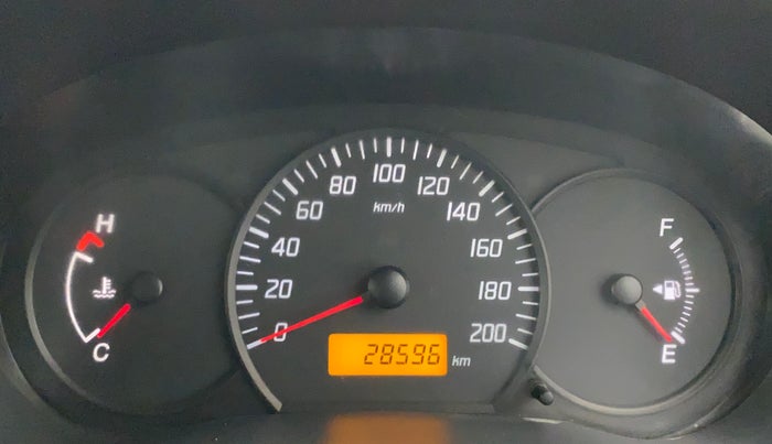 2011 Maruti Swift LXI, Petrol, Manual, 28,716 km, Odometer Image