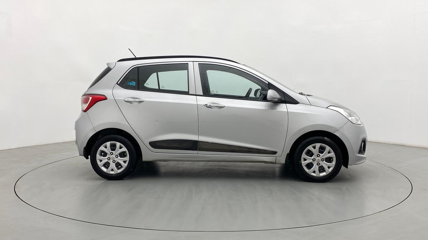 2014 Hyundai Grand i10 SPORTZ 1.2 KAPPA VTVT, Petrol, Manual, 36,500 km, Right Side View