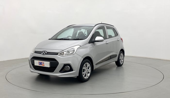 2014 Hyundai Grand i10 SPORTZ 1.2 KAPPA VTVT, Petrol, Manual, 36,500 km, Left Front Diagonal