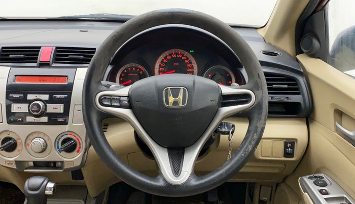 2011 Honda City 1.5L I-VTEC V AT, Petrol, Automatic, 1,20,570 km, Steering Wheel Close Up