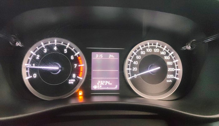 2023 Maruti Baleno DELTA PETROL 1.2, Petrol, Manual, 23,222 km, Odometer Image