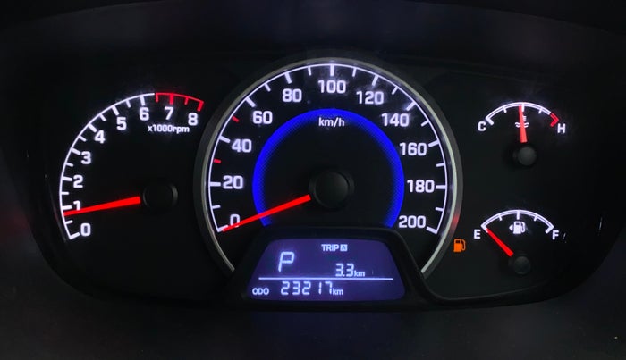 2019 Hyundai Grand i10 SPORTZ AT 1.2 KAPPA VTVT, Petrol, Automatic, 23,202 km, Odometer Image