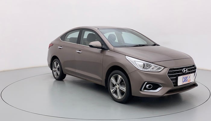 2019 Hyundai Verna 1.6 VTVT SX + AT, Petrol, Automatic, 18,314 km, Right Front Diagonal