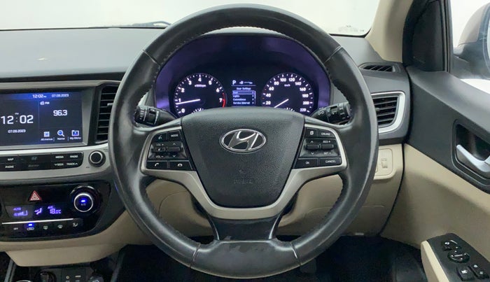 2019 Hyundai Verna 1.6 VTVT SX + AT, Petrol, Automatic, 18,314 km, Steering Wheel Close Up