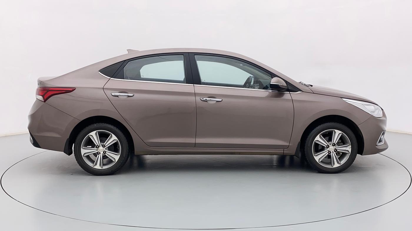 2019 Hyundai Verna 1.6 VTVT SX + AT, Petrol, Automatic, 18,314 km, Right Side View