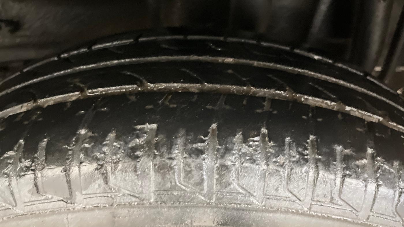 2021 Tata Tiago XZ PETROL, Petrol, Manual, 45,480 km, Left Rear Tyre Tread