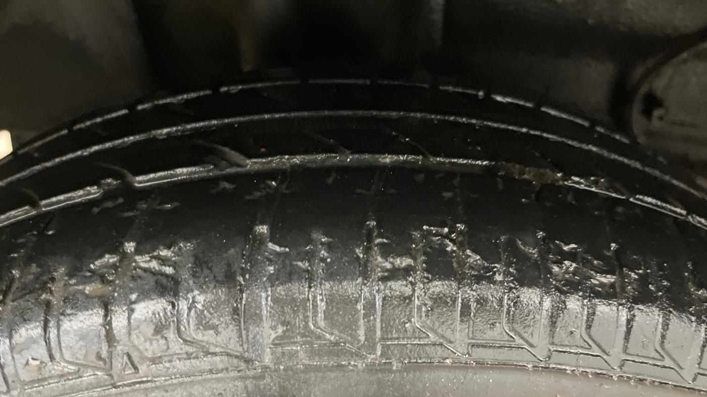 2021 Tata Tiago XZ PETROL, Petrol, Manual, 45,480 km, Right Rear Tyre Tread