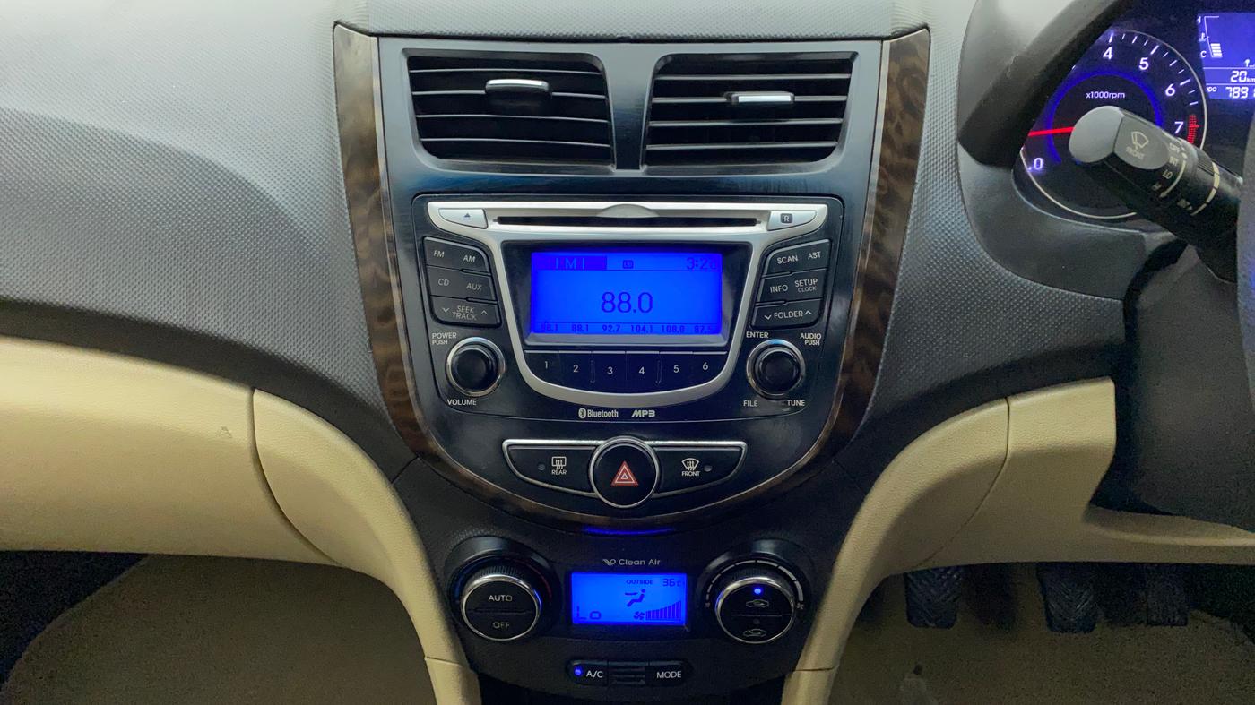 2012 Hyundai Verna FLUIDIC 1.6 VTVT EX, Petrol, Manual, 78,912 km, Air Conditioner