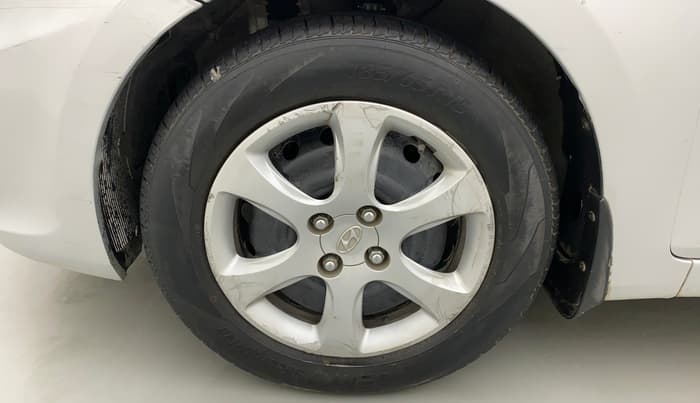 2012 Hyundai Verna FLUIDIC 1.6 VTVT EX, Petrol, Manual, 78,912 km, Left Front Wheel