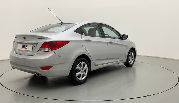 2012 Hyundai Verna FLUIDIC 1.6 VTVT EX, Petrol, Manual, 78,912 km, Right Back Diagonal