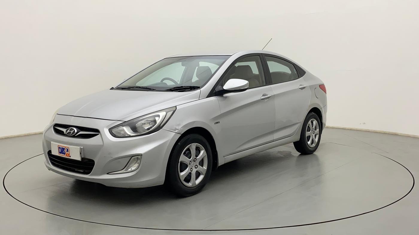 2012 Hyundai Verna FLUIDIC 1.6 VTVT EX, Petrol, Manual, 78,912 km, Left Front Diagonal