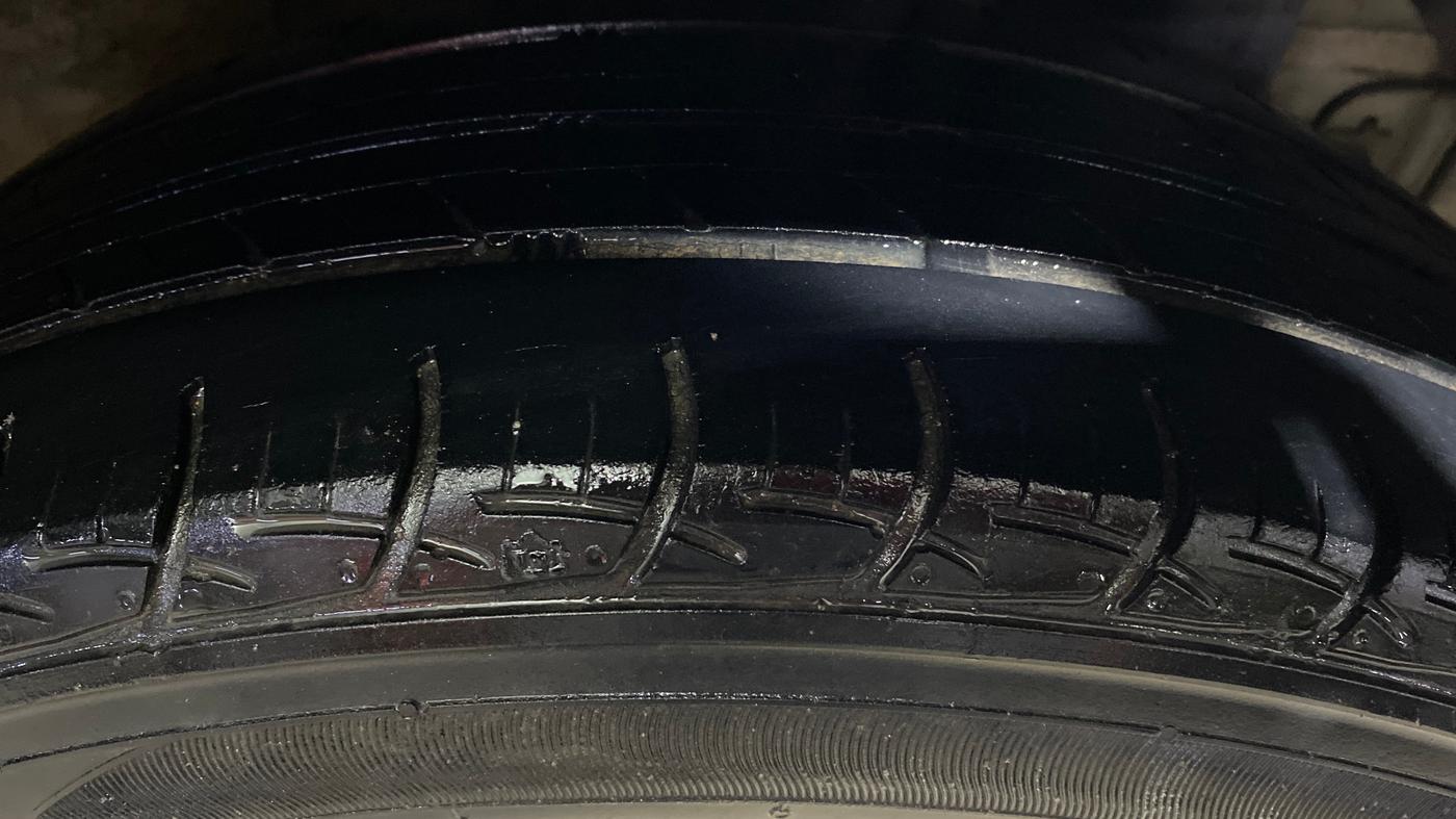 2019 Hyundai Elite i20 SPORTZ PLUS  1.2 CVT, Petrol, Automatic, 36,103 km, Left Rear Tyre Tread