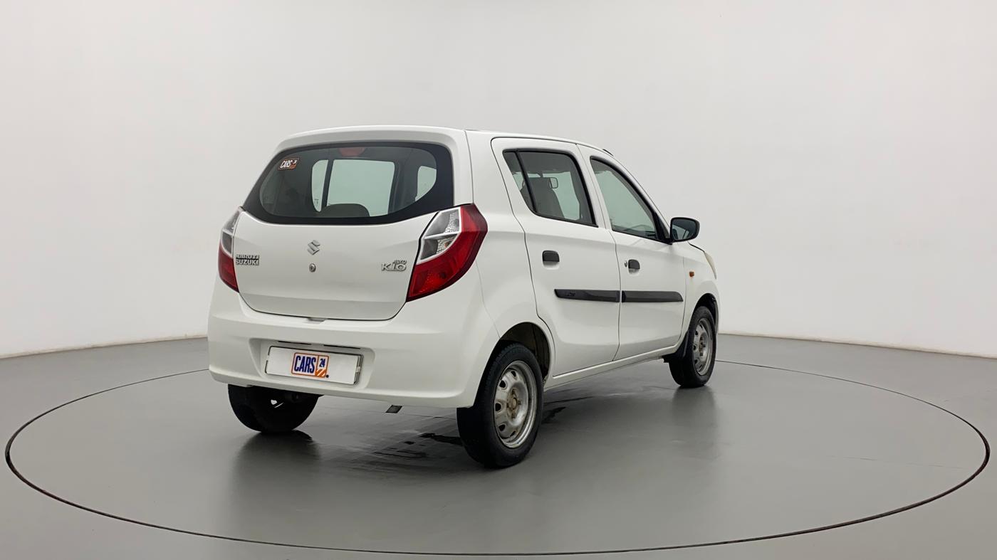 2017 Maruti Alto K10 LXI, Petrol, Manual, 50,582 km, Right Back Diagonal