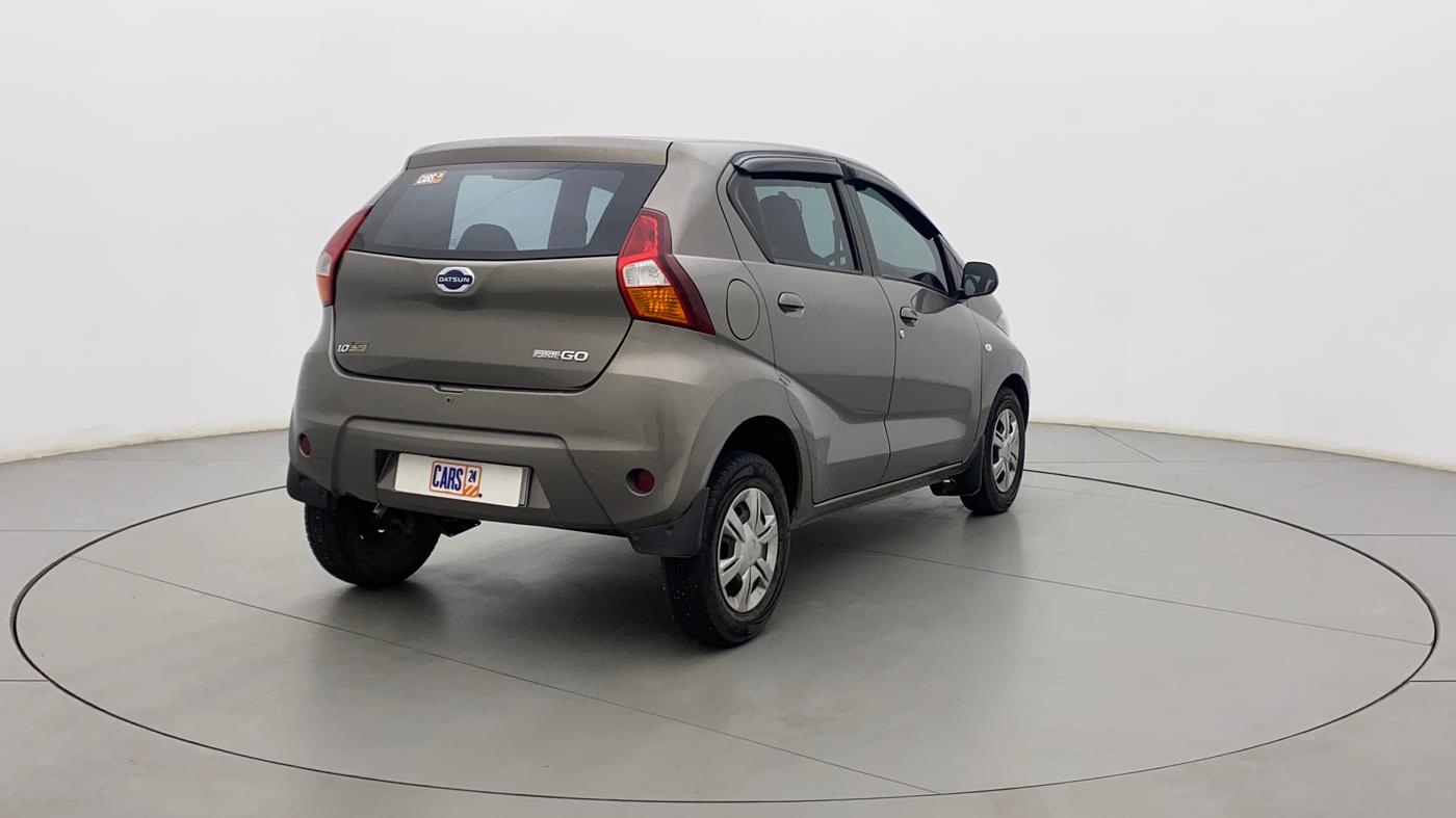 2018 Datsun Redi Go T(O) 1.0 AMT, Petrol, Automatic, 45,877 km, Right Back Diagonal