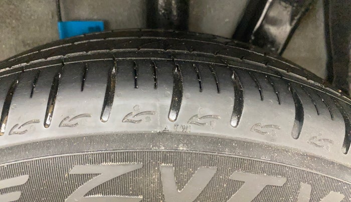 2024 Hyundai AURA SX PLUS 1.2 AMT, Petrol, Automatic, 12,164 km, Left Rear Tyre Tread