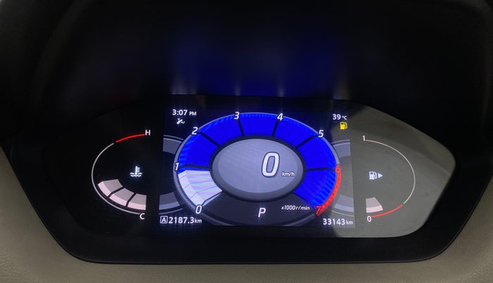 2021 Nissan MAGNITE XV TURBO CVT, Petrol, Automatic, 33,105 km, Odometer Image