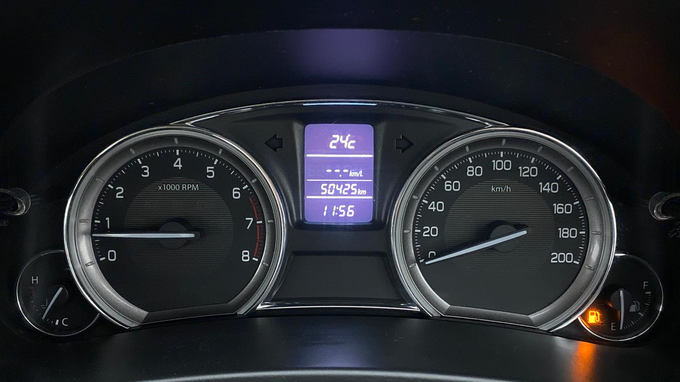 2017 Maruti Ciaz ZETA 1.4 VVT, Petrol, Manual, 50,475 km, Odometer Image