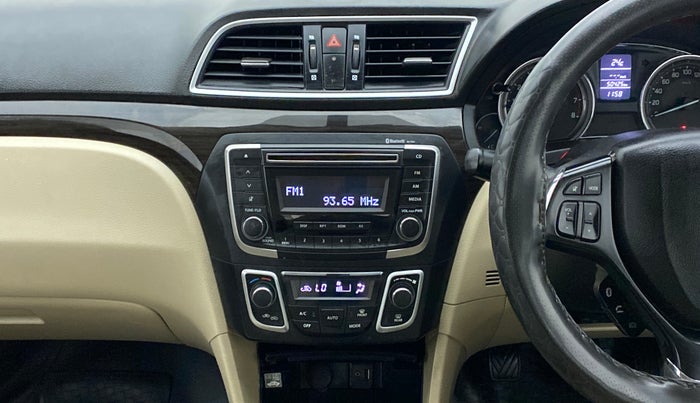2017 Maruti Ciaz ZETA 1.4 VVT, Petrol, Manual, 50,475 km, Air Conditioner