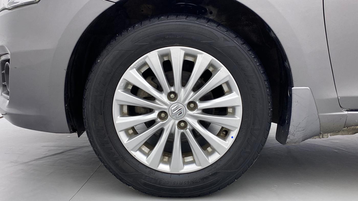 2017 Maruti Ciaz ZETA 1.4 VVT, Petrol, Manual, 50,475 km, Left Front Wheel