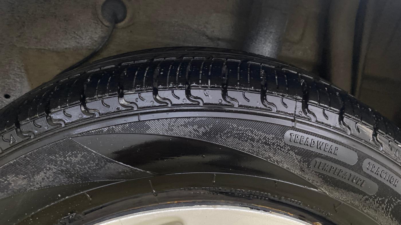 2020 Maruti Celerio VXI CNG, CNG, Manual, 86,131 km, Left Rear Tyre Tread