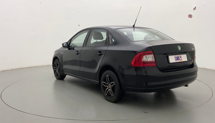 2012 Skoda Rapid AMBITION 1.6 TDI MT, Diesel, Manual, 63,846 km, Left Back Diagonal