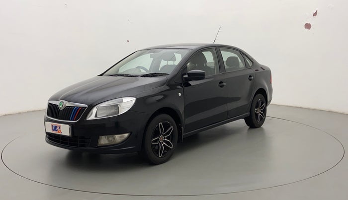 2012 Skoda Rapid AMBITION 1.6 TDI MT, Diesel, Manual, 63,846 km, Left Front Diagonal
