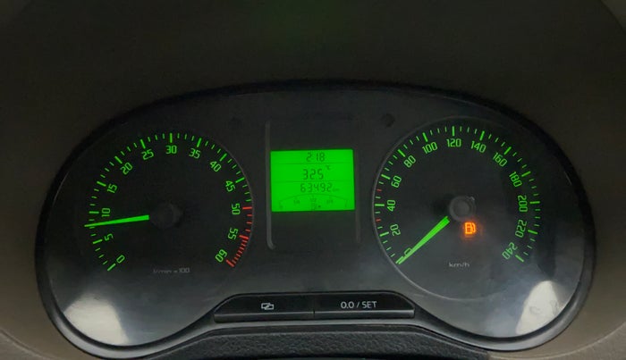 2012 Skoda Rapid AMBITION 1.6 TDI MT, Diesel, Manual, 63,846 km, Odometer Image
