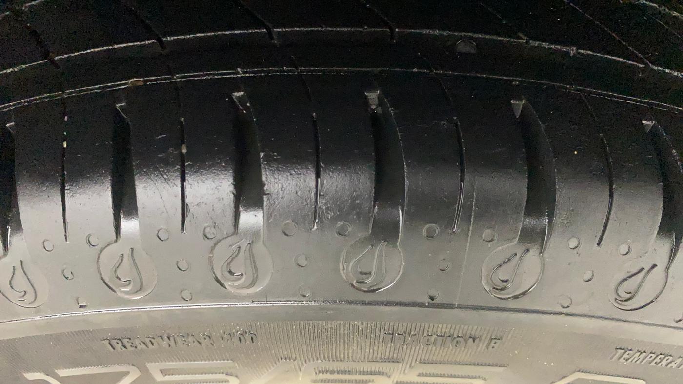 2021 Tata TIGOR XZ PETROL, Petrol, Manual, 51,673 km, Left Rear Tyre Tread