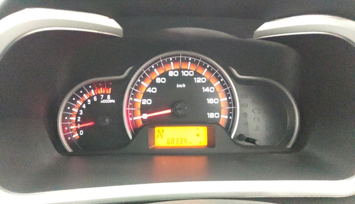 2018 Maruti Alto K10 VXI (O) AMT, Petrol, Automatic, 68,334 km, Odometer Image